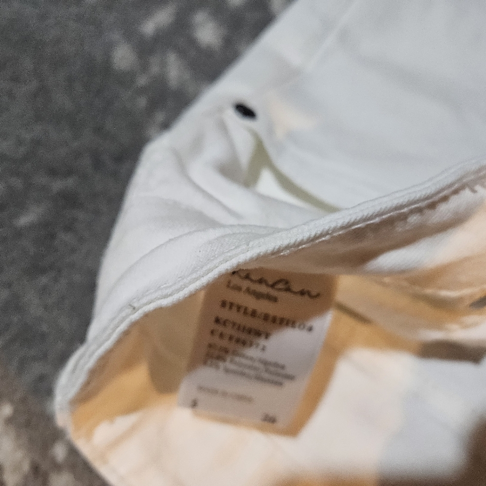 KanCan Women Size 5/26 White Skinny Denim Jeans - Picture 5 of 5